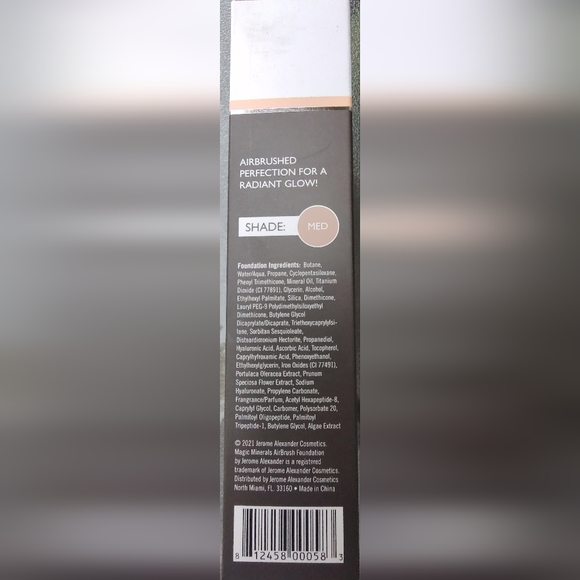 NEW Jerome Alexander Magic Minerals Air Brush Foundation Set Shade Medium NIB - Picture 4 of 4